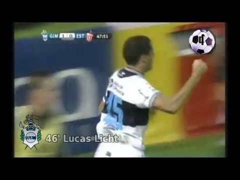 Gol Lucas Licht - Estudiantes LP 0 Vs Gimnasia LP 1 - Copa Amistad Ciudad de La Plata 2014