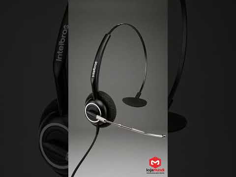Video do produto Intelbras Headset THS 55 USB Monoauricular Profissional