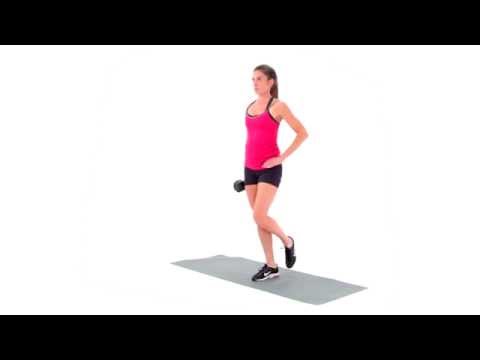 Single Leg Dumbbell Calf Raise