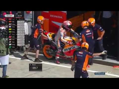 An unbelievable effort from Marc Márquez 😮