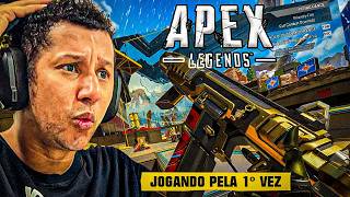 A 1° VEZ JOGANDO APEX LEGENDS! A GAMEPLAY É MARAVILHOSA🔥🔥🔥 APEX LEGENDS