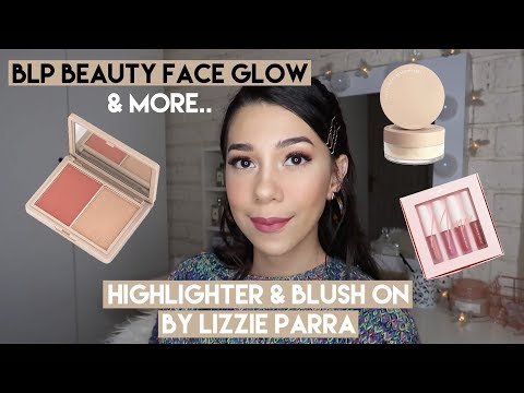 BLP Face Glow Blush & Highlighter , Powder , Lip Coat by Lizzie Parra Review Jujur | SHE&CAT