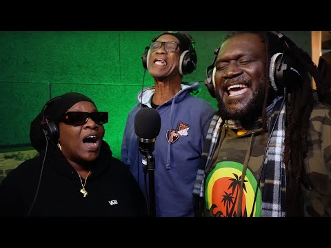 Queen Omega & Chezidek & U Brown & Irie Ites - Three The Hard Way (Lyrics Video)