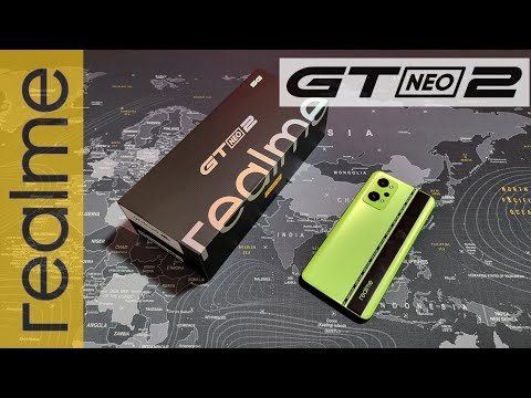 REALME GT NEO 2 - NEO Green 12/256 Unboxing and Hands-On