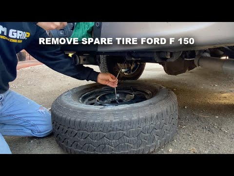 How To Remove / Get Your Spare Tire - FORD F150