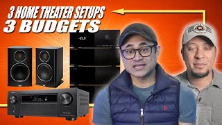 A Home Theater Setup For Every Budget! ENTRY, MID, HIGH END | Hatoraid Live | E26