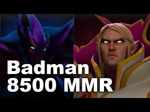 World First 8500 MMR - Badman Spectre vs w33 and EE Dota 2