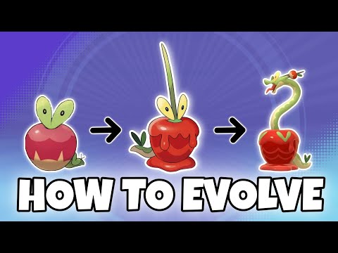 How to Evolve Applin to Dipplin to Hydrapple - Pokemon Scarlet and violet