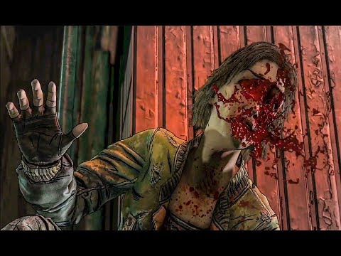 AJ shoots LILY Choice  - THE WALKING DEAD Game Season 4 EPISODE 3