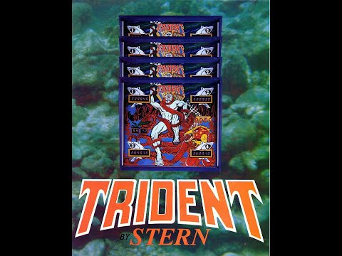 Rob's collection 3: 1979 Stern Trident Pinball Machine game play and brief tutorial!