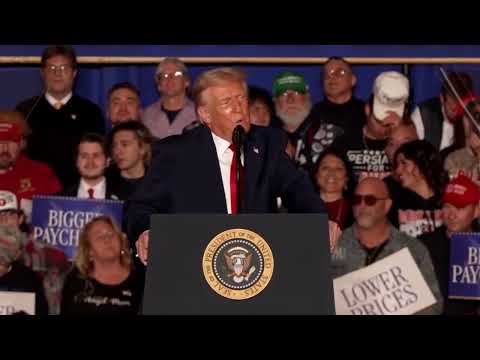 Video | Trump defends economic record at Pennsylvania rally | REUTERS