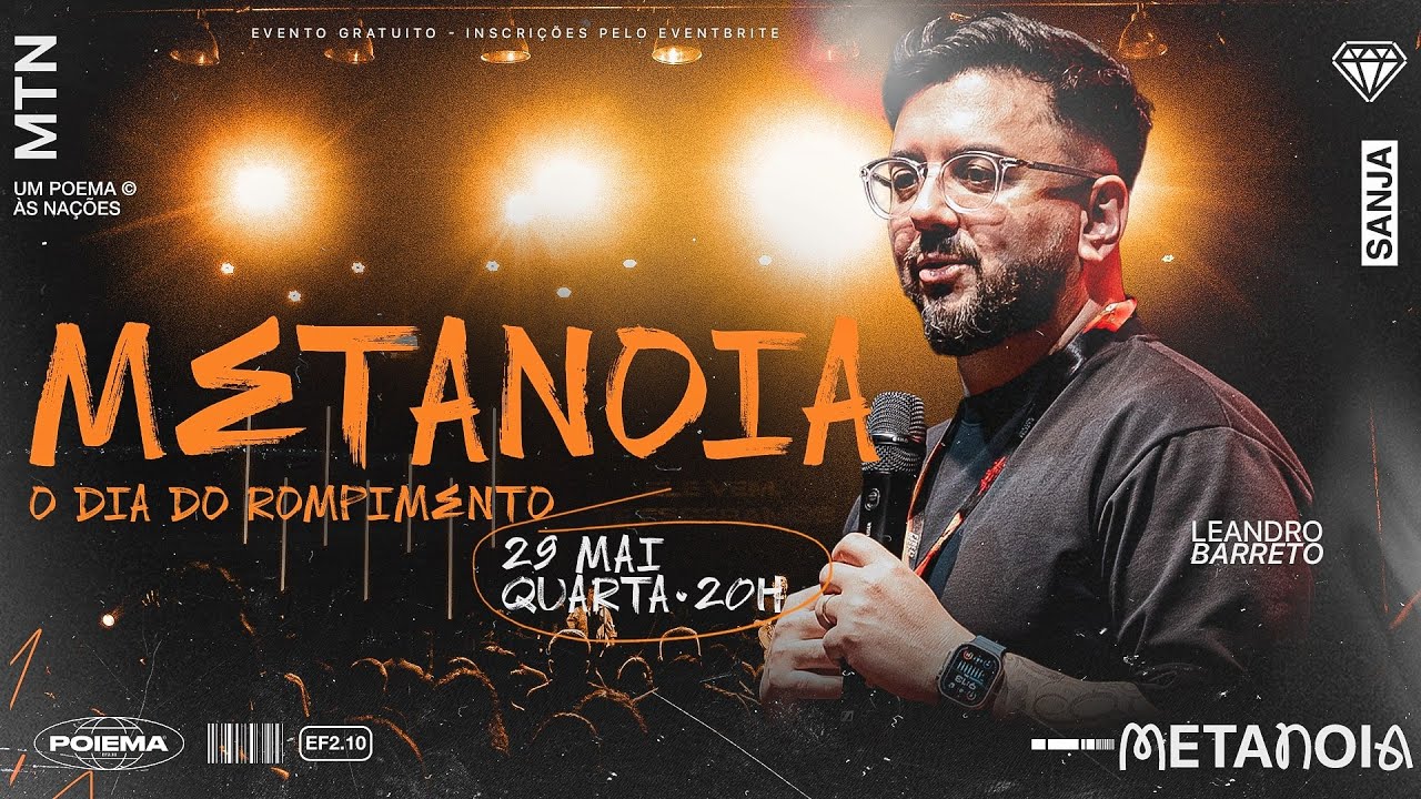 POIEMA SJC | METANÓIA DAY - LEANDRO  BARRETO