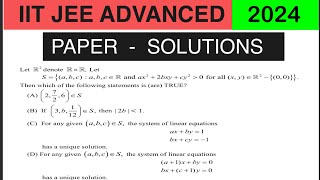 Download Lagu LetR^2denote RxR.Let S={(a,b,c):a,b,c€Ru0026ax2+2bxy+cy2 0for all(x,y)€R^2-(0,0)then which of following Thumbnail