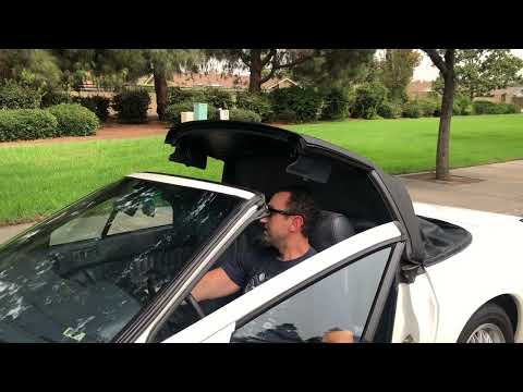 1988 Mazda Rx7 Convertible Top Operation