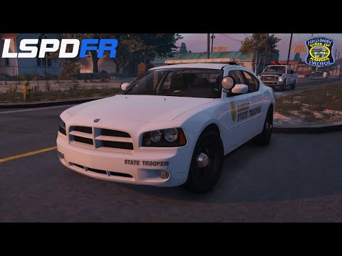 LSPDFR Kansas Highway Patrol 2010 charger patrol Ep.52