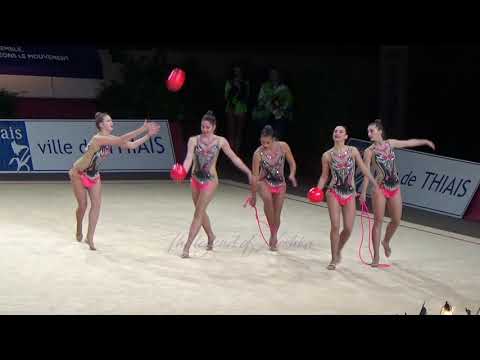 SLOVENIA 3 balls 2 ropes - 2017 Thiais AA