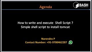 Complete Shell Scripting Tutorials | How to write and Execute shell script ?