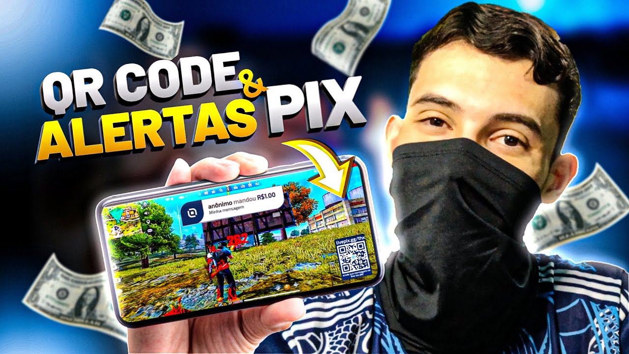 ✅COMO COLOCAR QR E ALERTAS DE PIX NA LIVE PELO CELULAR EM 2024!