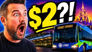 MCO to Disney World for $2 The Cheapest Airport Transportation