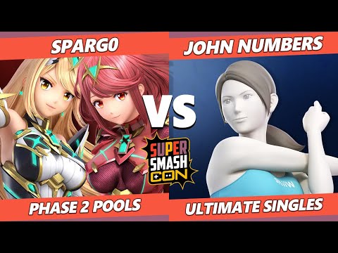 SSC Fall Fest  - Spargo (Pyra Mythra) Vs. John Numbers (Wii Fit Trainer) SSBU Ultimate Tournament