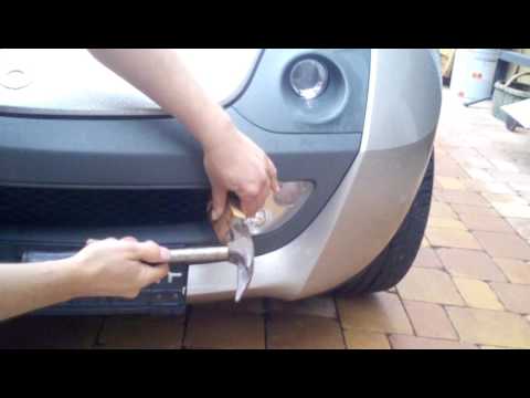 Smart Roadster 452  Frontgrill Demontage