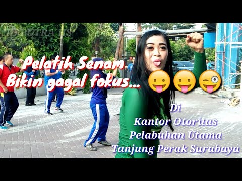 Pelatih senam pagi bikin gagal fokus..|| Senam pagi