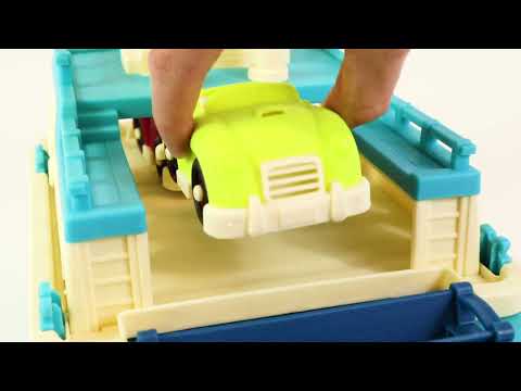 Игровой Набор Battat Паром цвет Море 2 машинки (BX2182Z)