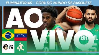 JOGO COMPLETO: BRASIL X VENEZUELA | ELIMINATÓRIAS DA COPA DO MUNDO DE BASQUETE