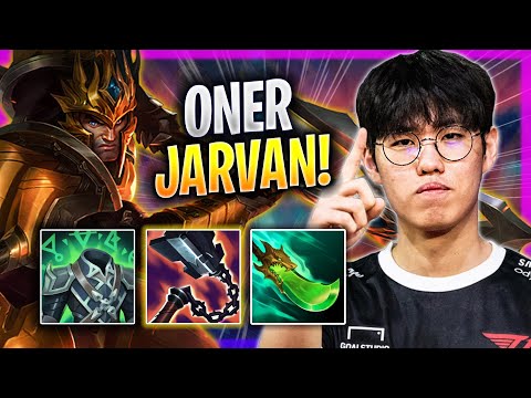 ONER SHOWTIME WITH JARVAN! - T1 Oner Plays Jarvan JUNGLE vs Kayn! | Bootcamp 2023