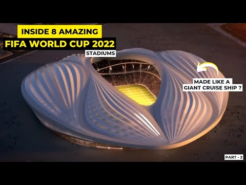 Inside 8 Amazing Fifa World Cup 2022 Stadiums | Part 2