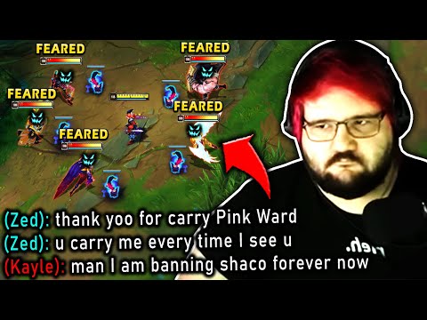 Pink Ward literally 1v5 Embarrassing Diamond Players is so fun to watch