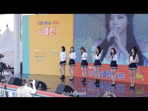 160528 헬로비너스HelloVenus - 빛이 내리면 (GLOW) [유클린콘서트 월드컵경기장] by drighk 직캠fancam