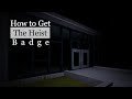 How to Get The Heist Badge - Art Gallery EE | Roblox Specter