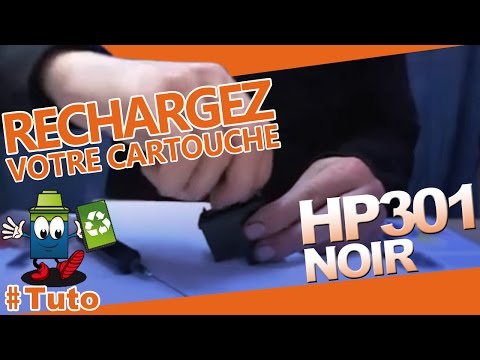 comment remplir cartouche hp 301