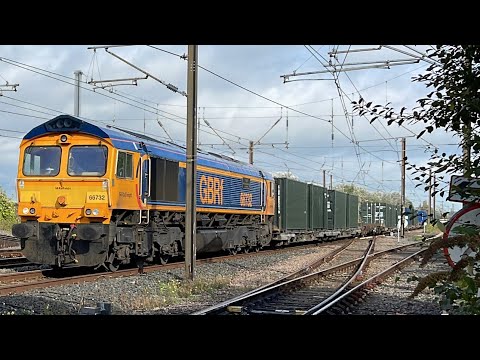 GBRf 66732 Passes Darlington | 4D34 Tyne Coal Terminal to Doncaster IPort
