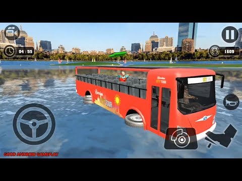 Sea Bus Driving: Tourist Coach Bus Duty Driver - NEW Levels Unlocked Android GamePlay FHD