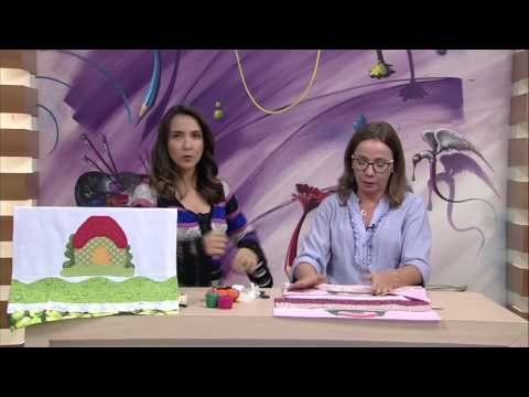Pano de Copa Casinha por Maria Helena Gobbi - 19/04/2017 - Mulher.com - P2/2