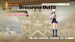 One Piece Pirate Warriors 3 - All DLC Pack 2 Outfits