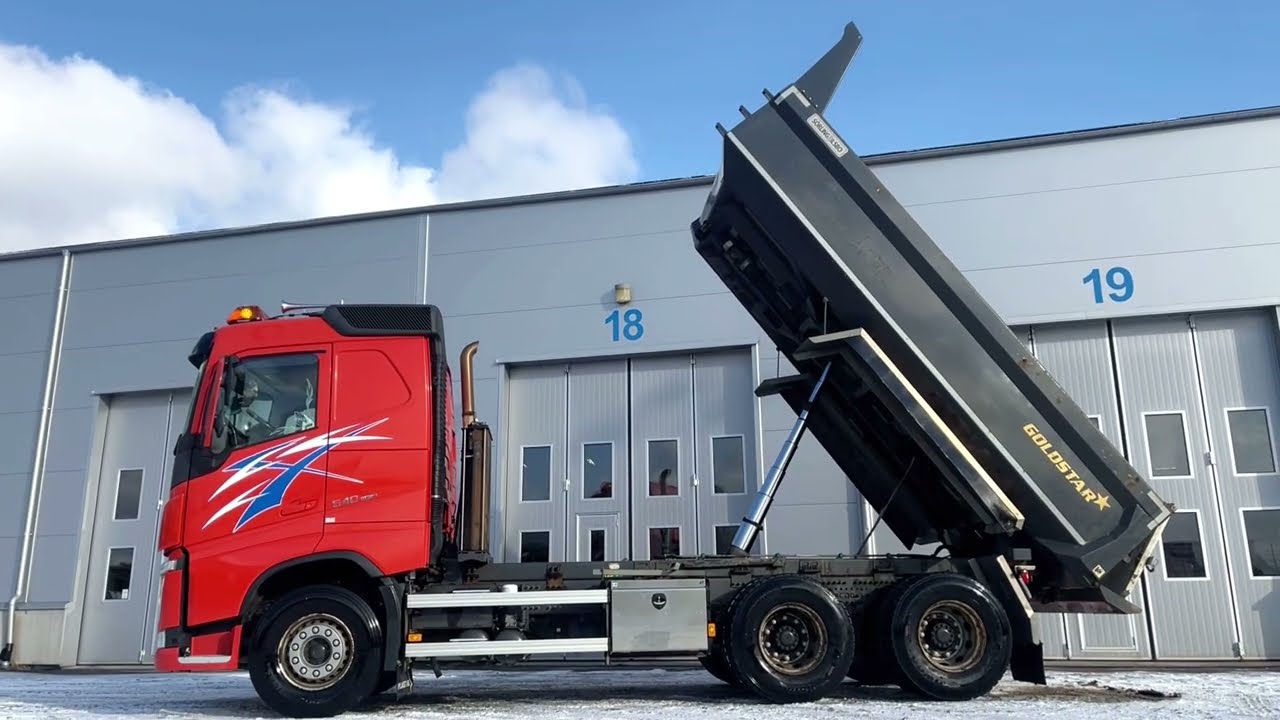 Tippbil Volvo FH 540 6x4 -2016 Dumper | Sörling Ilsbo| Euro6