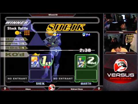 4/2/15 Versus Weekly Melee - Zidane (Sheik) vs Walmart Shoes (Marth)