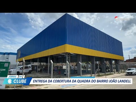 Quadra do Bairro João Landell em São José do Norte recebe nova cobertura