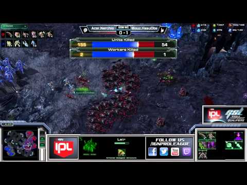 Nerchio v HasuObs - Game 2 - GSL World Championship EU Qualifier