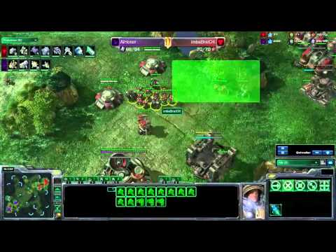 Starcraft 2 Game 2 AiHonor v.s. imbaBratOK [German/Deutsch/HD]