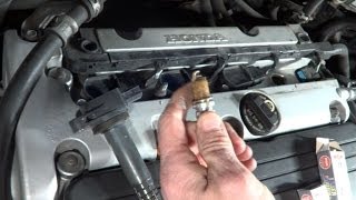 How To Change Spark Plugs In 2003-2007 Honda Accord - Tune Up