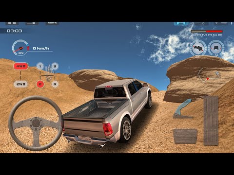 New 4x4 Pickup: Extreme Offroad Game 2025 - Offroad Drive Dessert - Car Game Android Gameplay