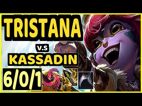ABBEDAGGE (TRISTANA) vs KASSADIN - 6/0/1 KDA MID CHALLENGER GAMEPLAY - EUW