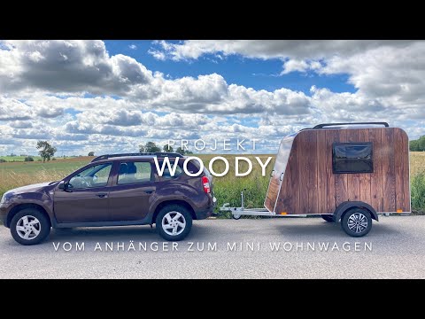 Projekt "Woody" mini Wohnwagen