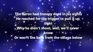 The Royal Guardsmen Snoopys Christmas Lyrics The Royal Guardsmen Snoopys Christmas Lyrics