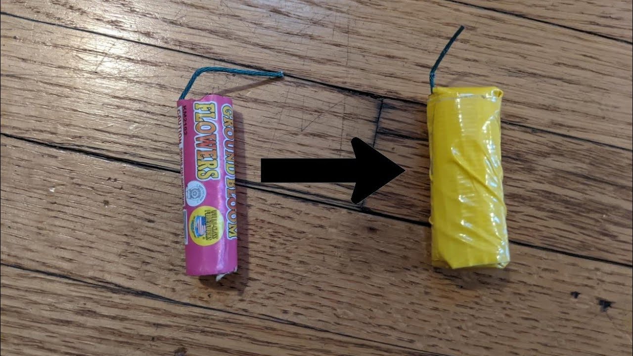 Exploding Ground Bloom Firework (Ground Bloom Bomb Modification)