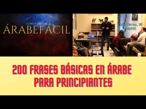 MEMORIZA ESTAS 200 FRASES BÁSICAS Y PODRÁS CONVERSAR EN ÁRABE